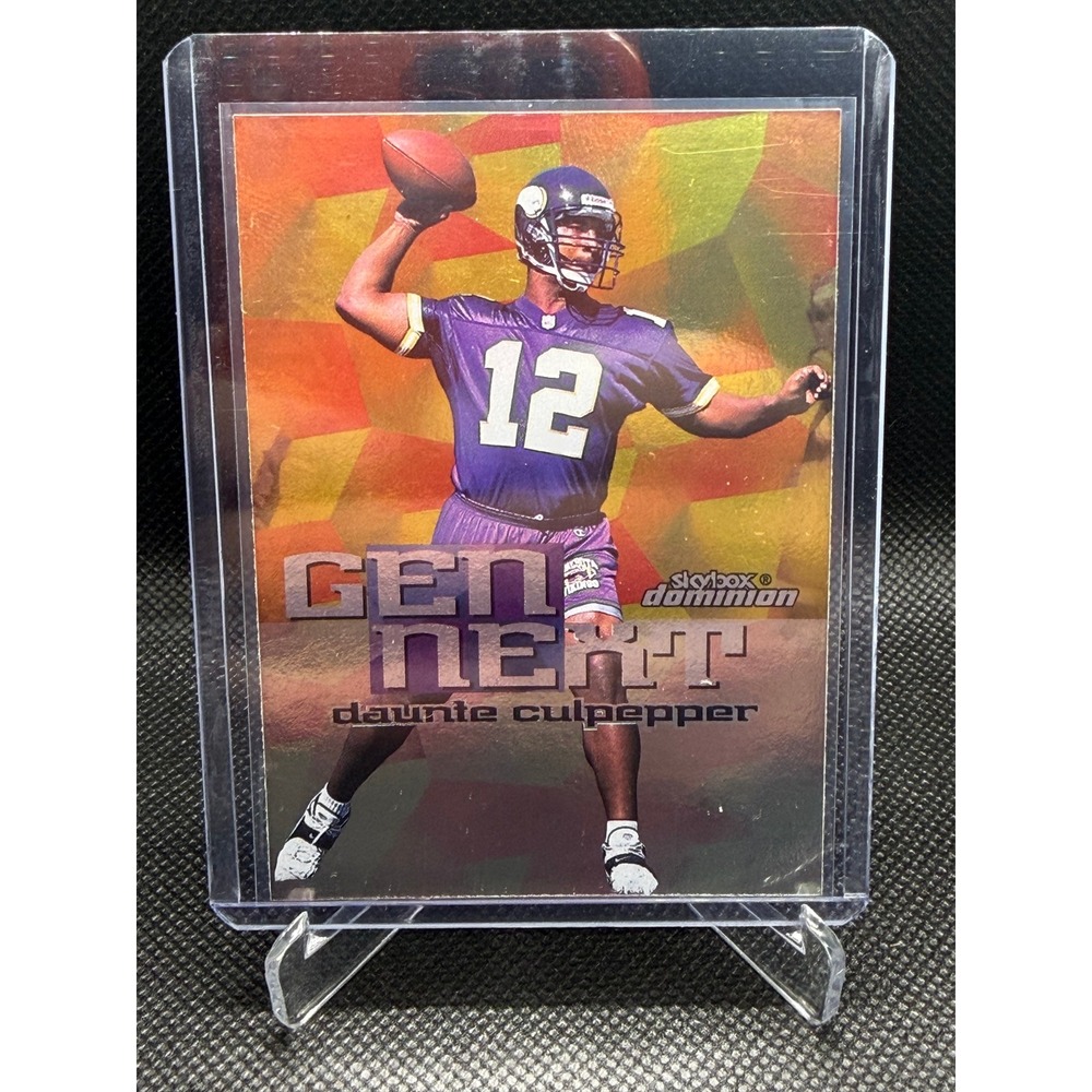 1999 SkyBox Dominion Gen Next Daunte Culpepper #5GN Minnesota Vikings Card